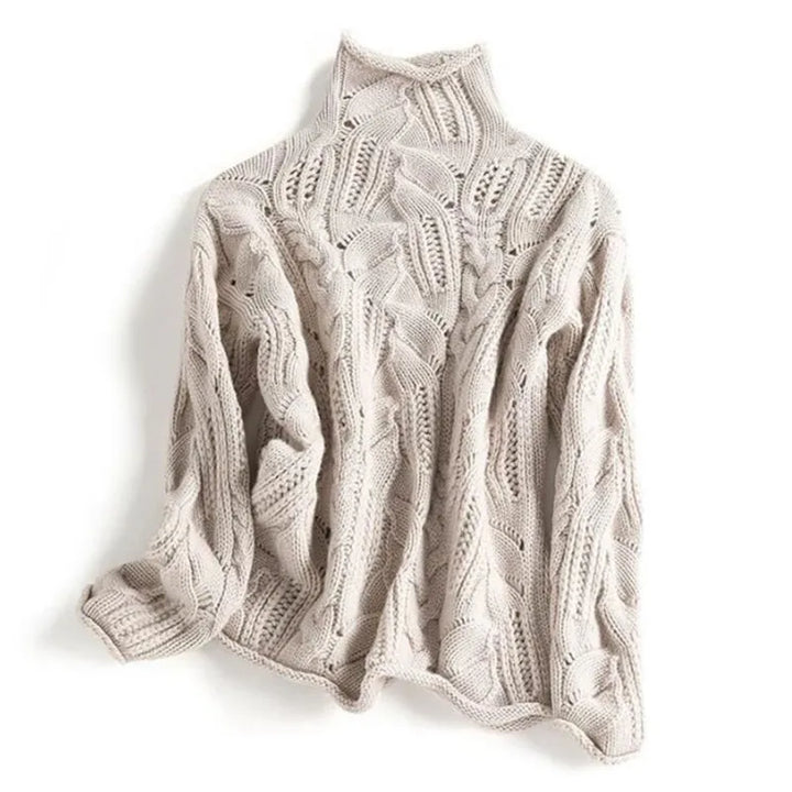 Frosted Leaf Turtleneck