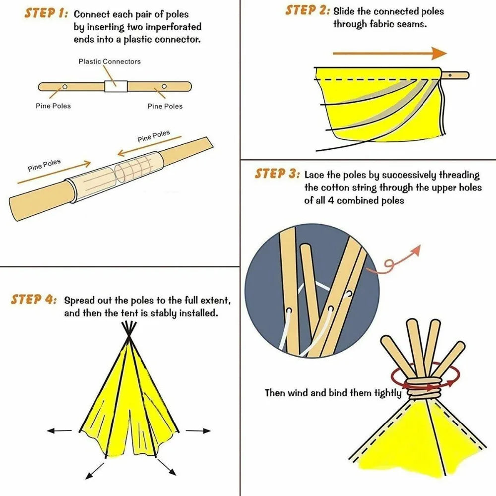 Tiny Travelers’ Tipi