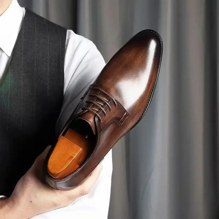 Men's Pointed Leather Shoes