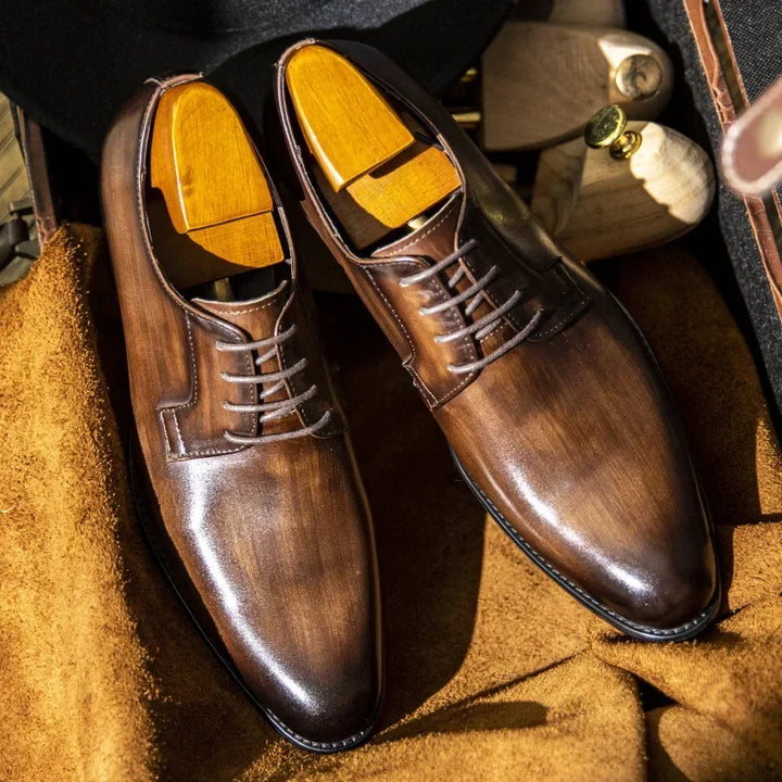 Men's Pointed Leather Shoes