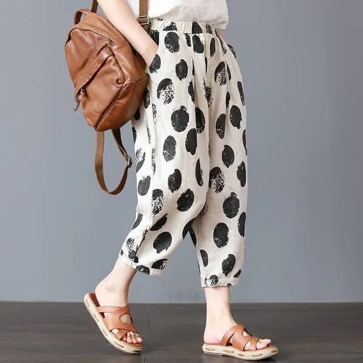Polka Harem Pants