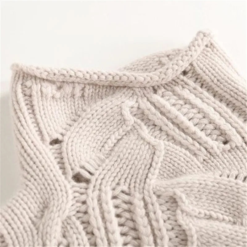 Frosted Leaf Turtleneck