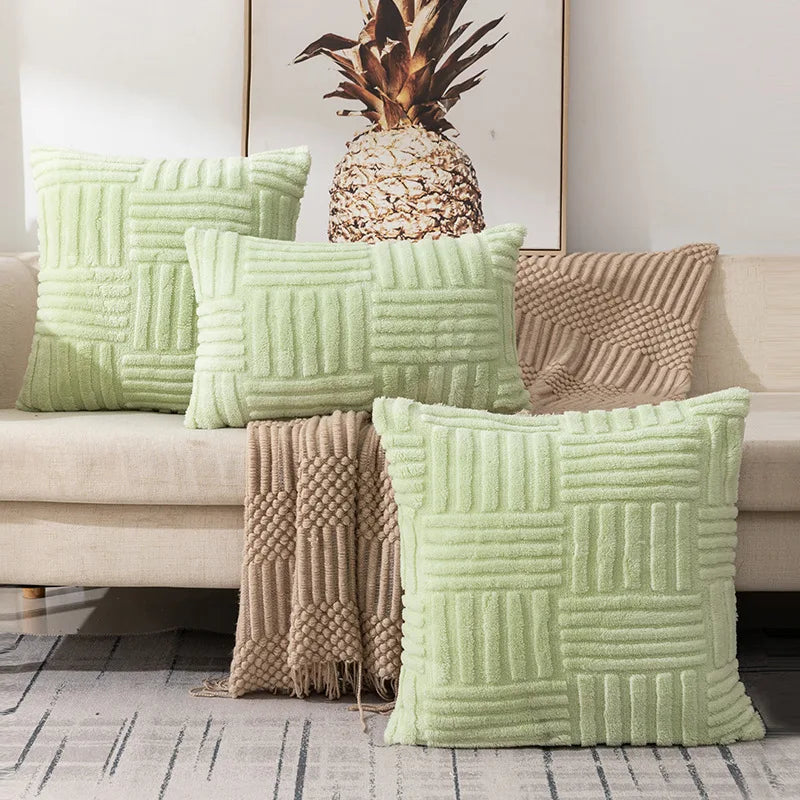 Plush Cushion Cover