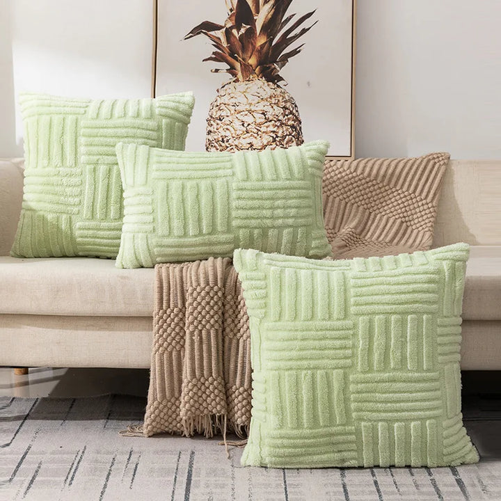 Plush Cushion Cover