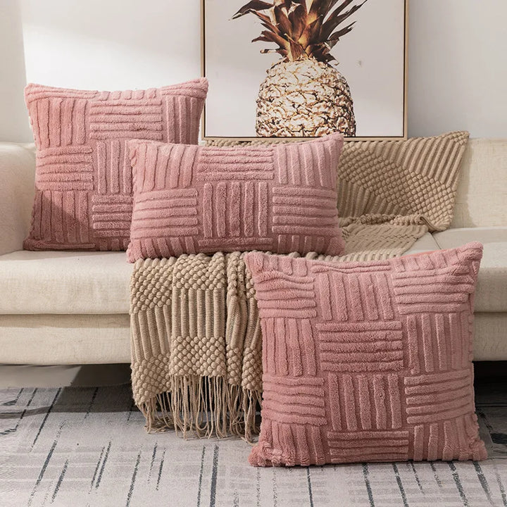 Plush Cushion Cover