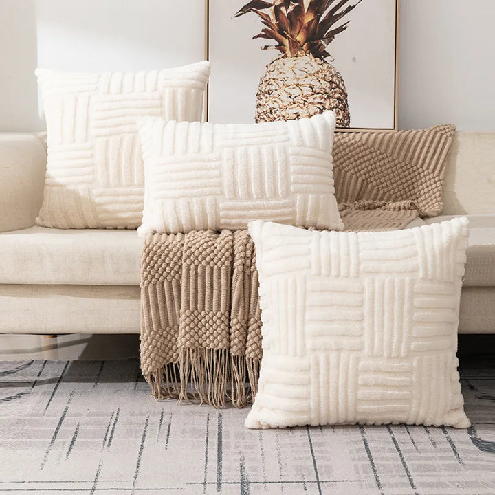 Plush Cushion Cover