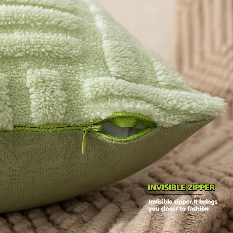 Plush Cushion Cover