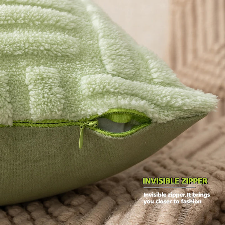 Plush Cushion Cover