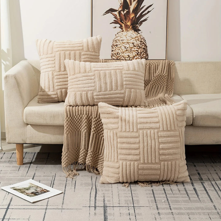Plush Cushion Cover