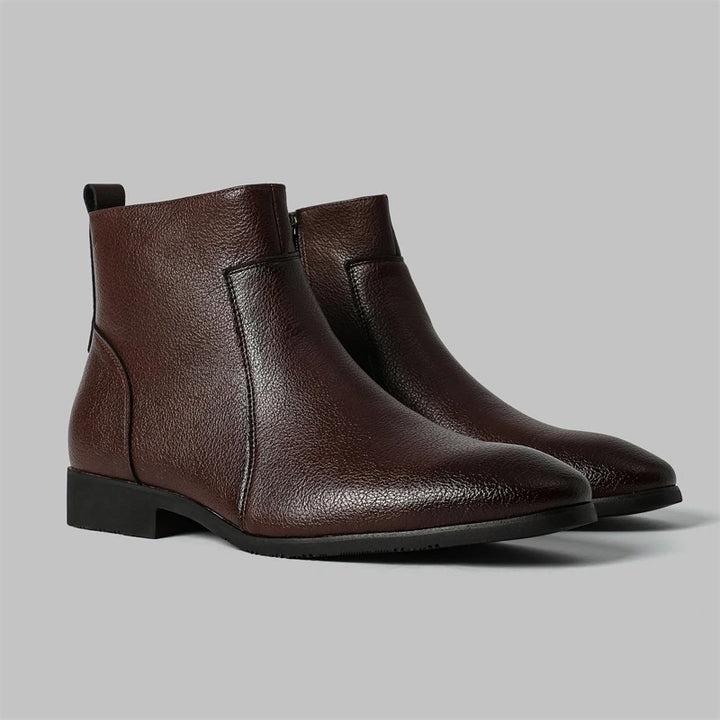 Pebble Grain Chelsea Boots